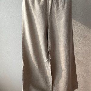 ES Florence Pant in Midweight Linen Flax L